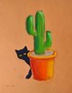 Cat and Cactus