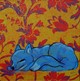 Sleepy Blue Fox #2