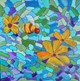 Bee, Flower, Stained Glass